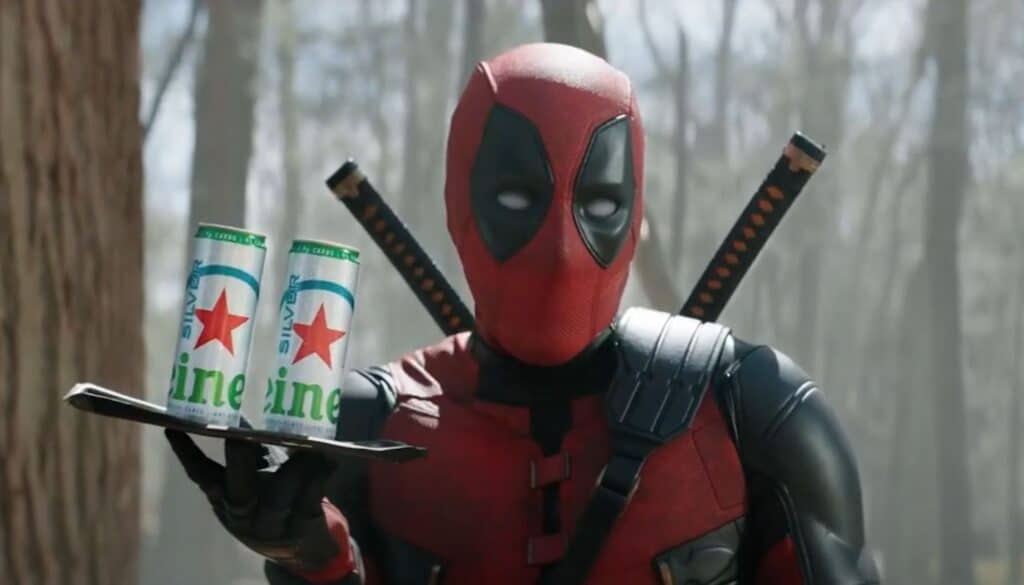 deadpool e wolverine nella nuova campagna di heineken