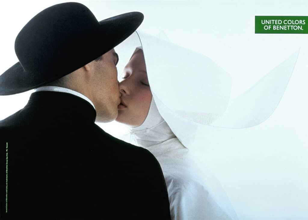 Prete e suora oliviero toscani