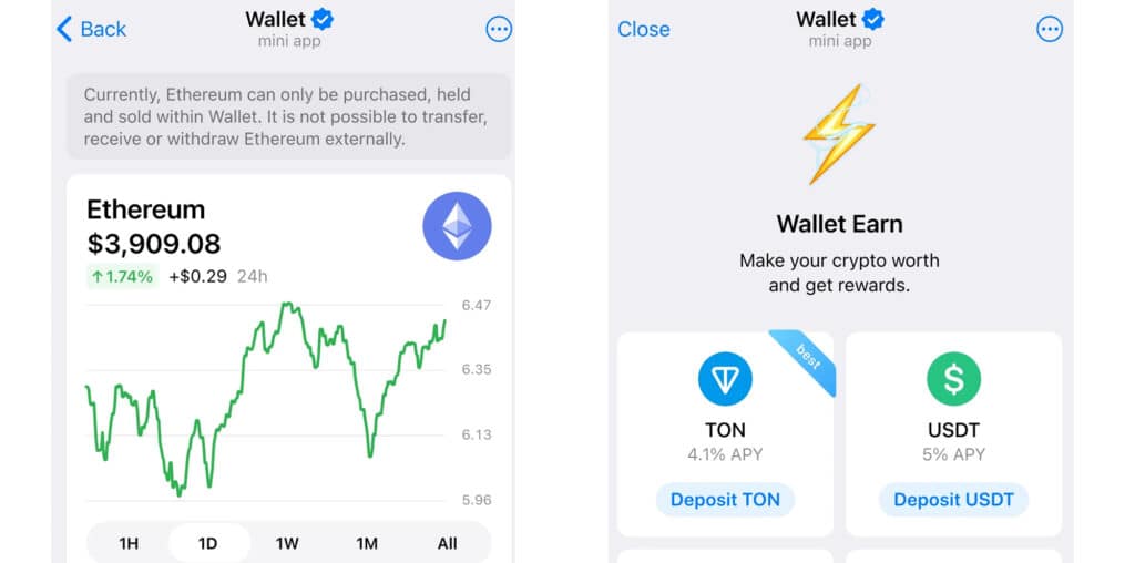 Wallet crypto Telegram