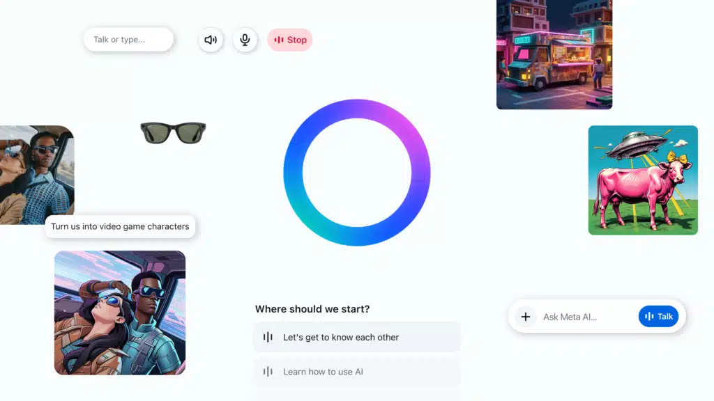 Meta App AI standalone
