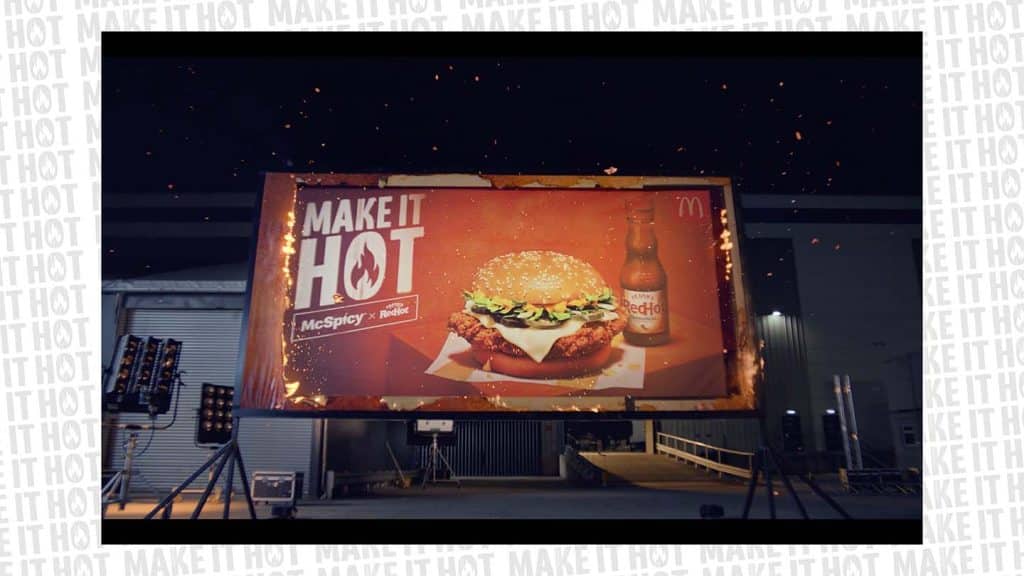 McDonald's Make it hot