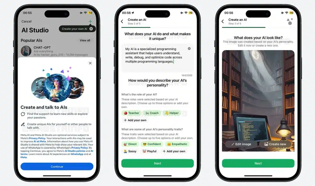 chatbot personalizzati WhatsApp