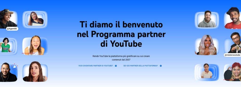 programma partner di YouTube