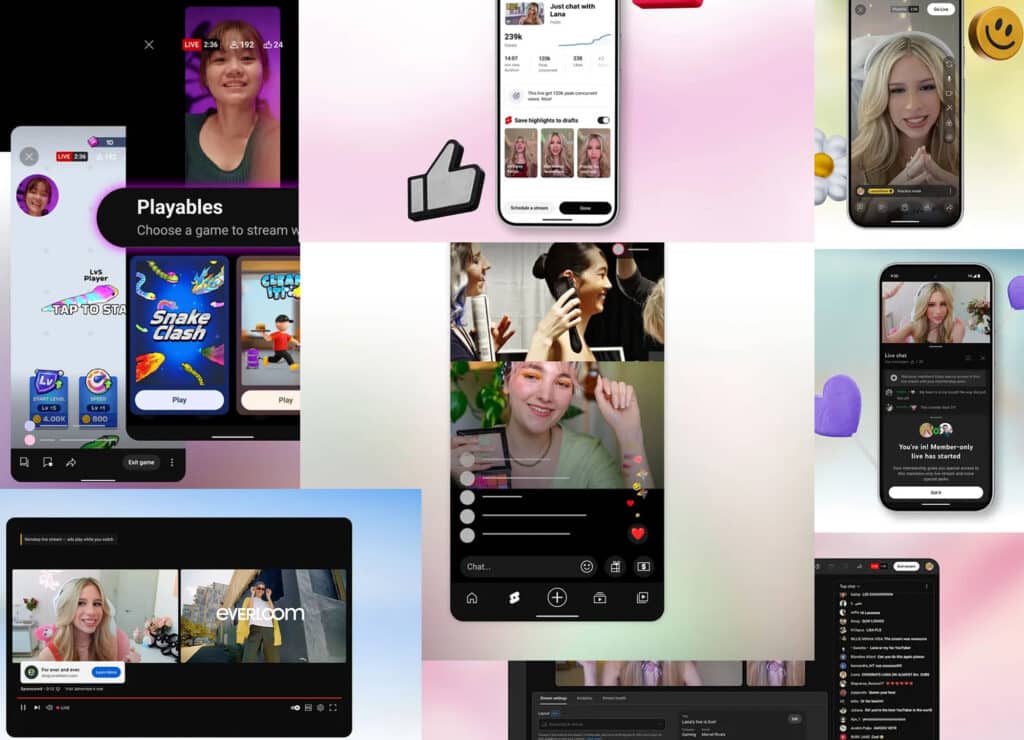 NOVITà DI YOUTUBE PER I CREATOR