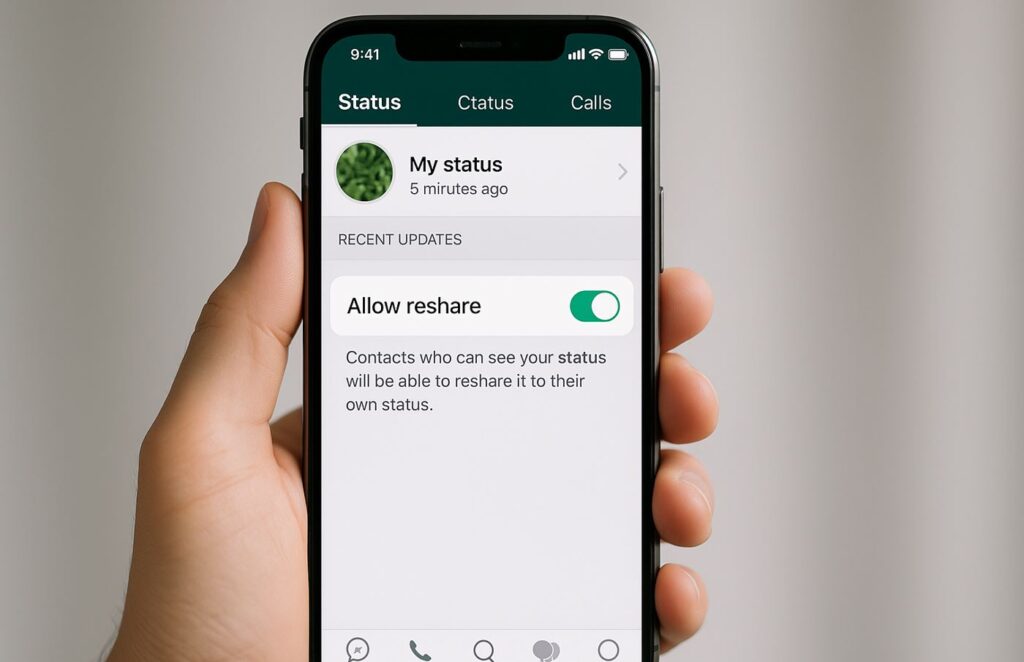 Whatsapp Status reshare