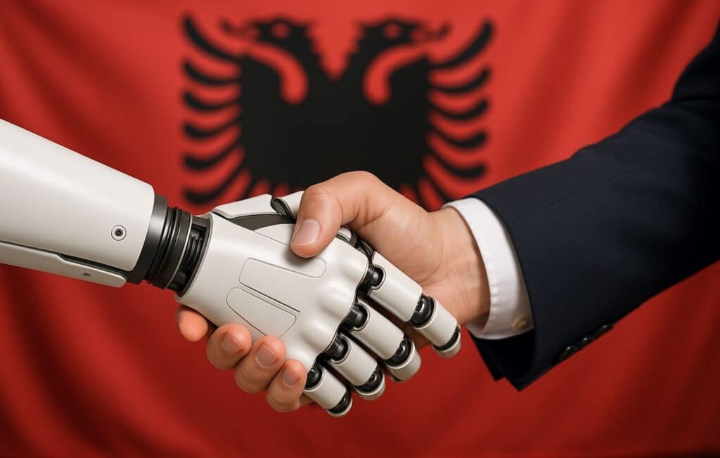 primo ministro creato con l'ai in albania