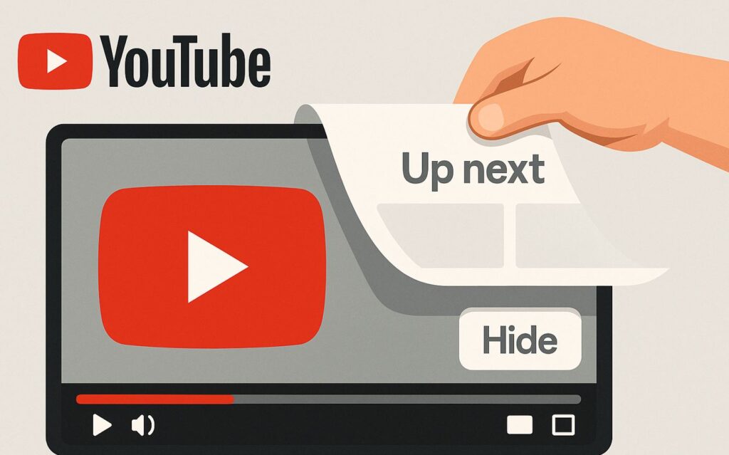 schermate finali di YouTube