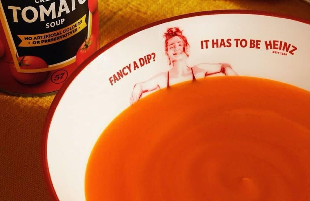 Heinz invita a fare il bagno nella zuppa nella nuova campagna Heinz Soup