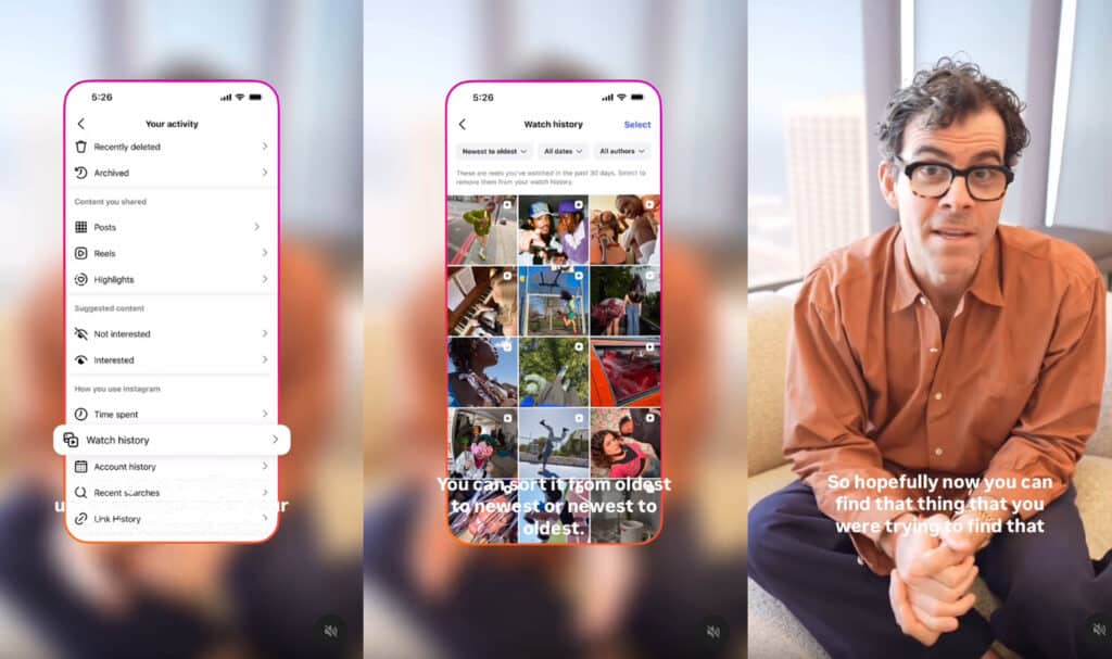 Instagram introduce la cronologia dei Reels