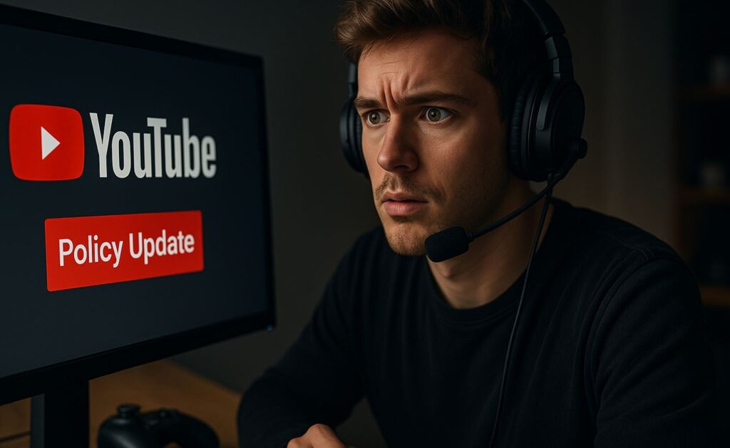 YouTube introduce nuove restrizioni su gaming e gambling