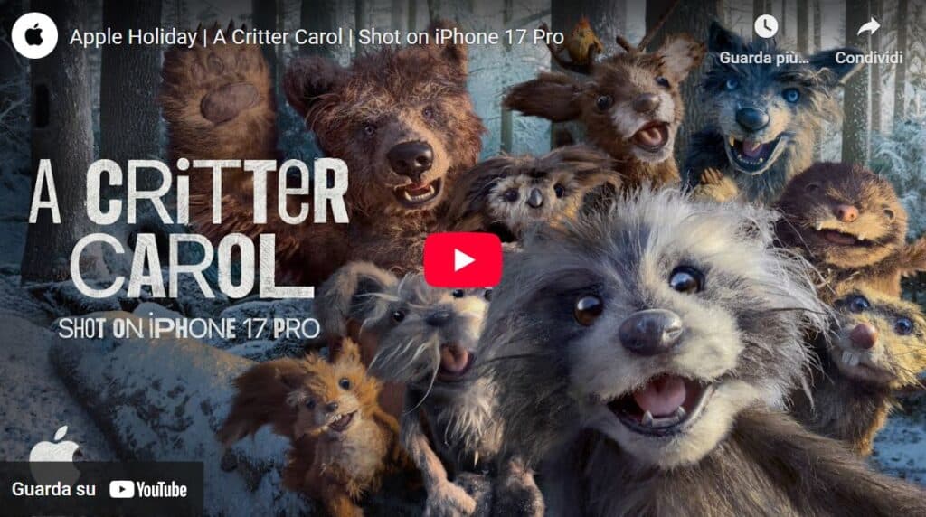 La Pubblicità di Natale di Apple racconta la magia delle feste attraverso la creatività artigianale
