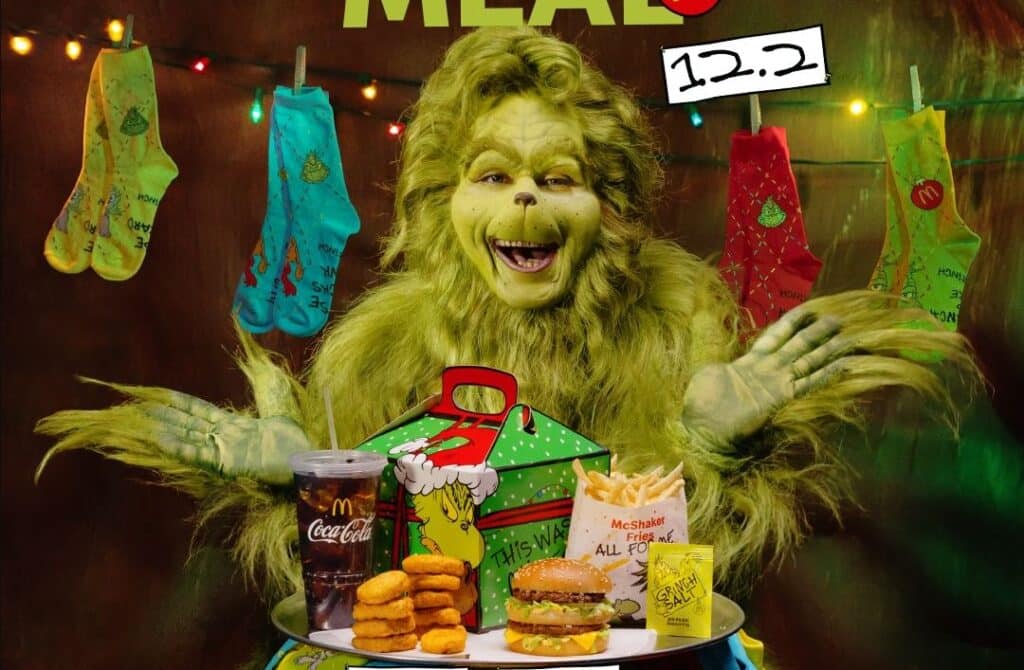 McDonald’s Grinched Christmas