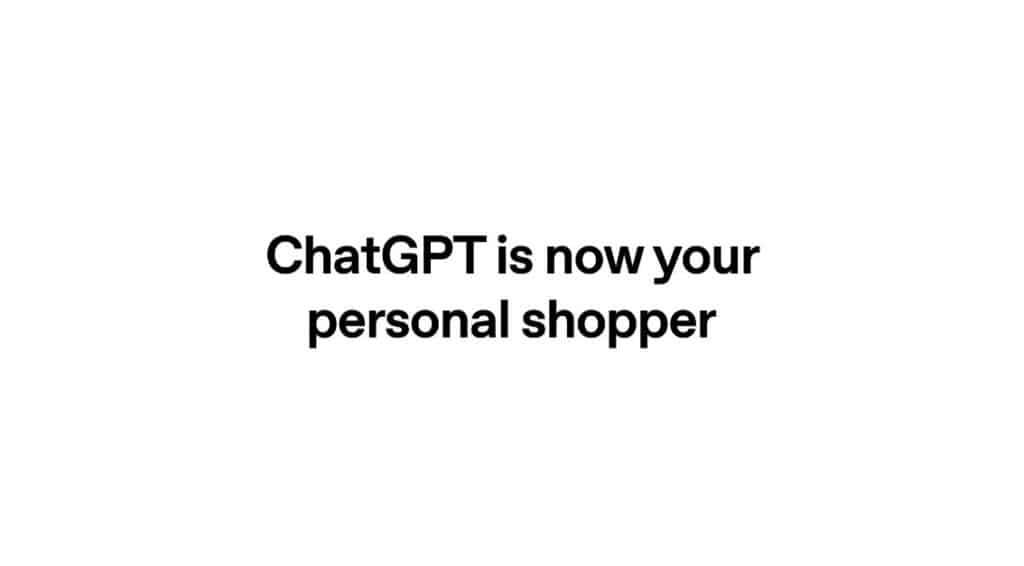 chatgpt shopping reasearch