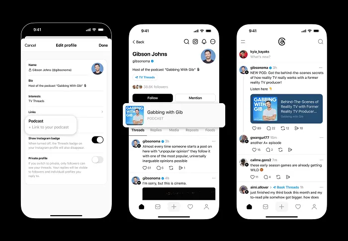 threads podcasts