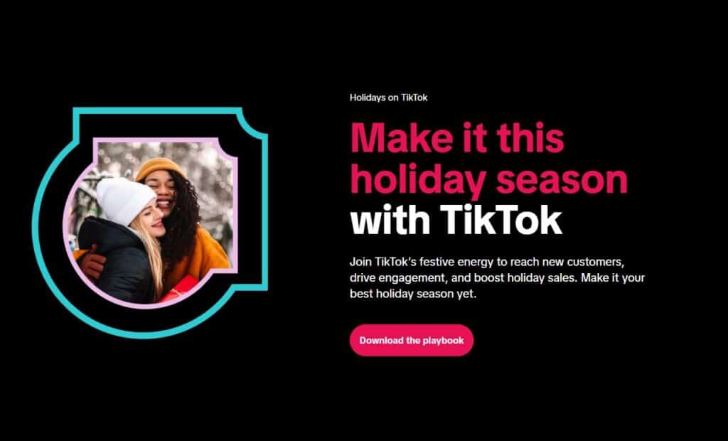 tiktok holiday marketing