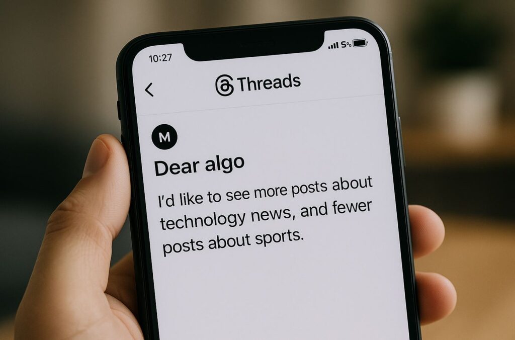 Threads Dear algo