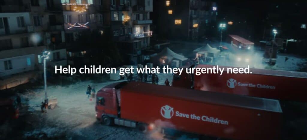 campagna di Natale di Save the Children