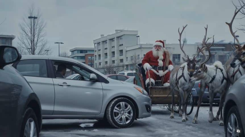 pubblicità di Natale di McDonald's creata con l'AI