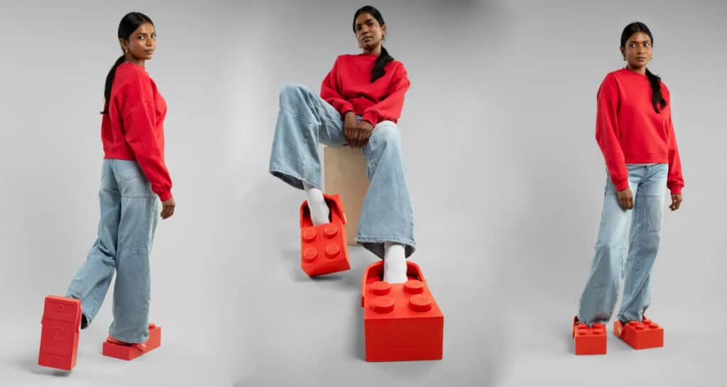 Lego e crocs