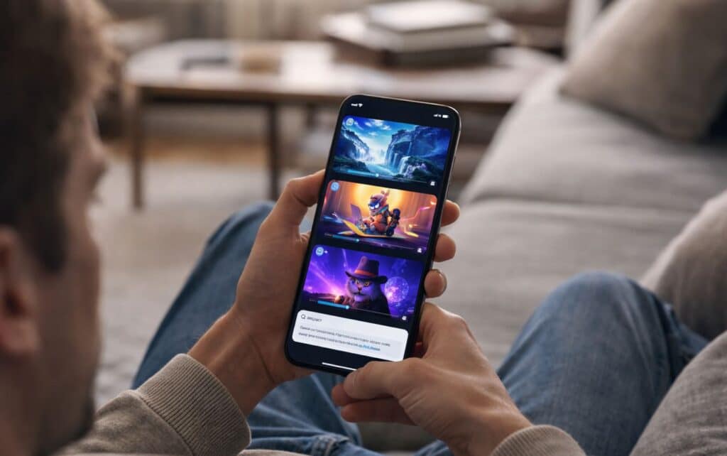 app AI video di Meta