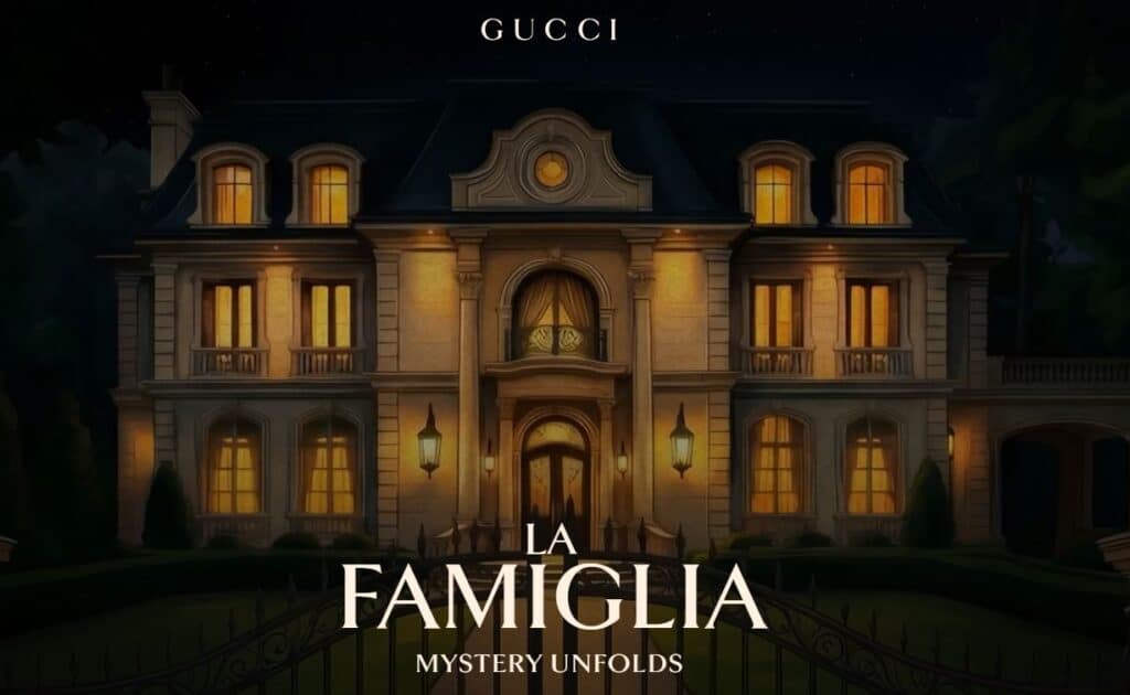 Gucci trasforma La Famiglia in un Mistery Game