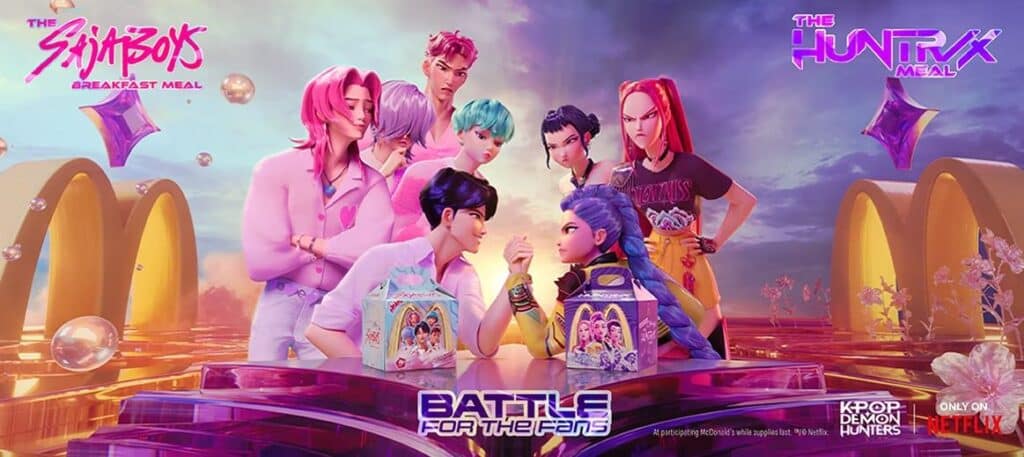 McDonald’s e Netflix lanciano i menù ispirati a KPop Demon Hunters