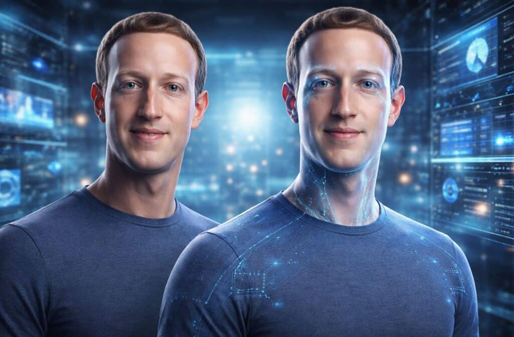 Zuckerberg clone AI