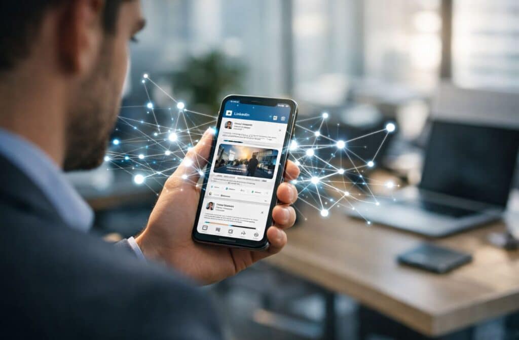 feed di LinkedIn con LLM