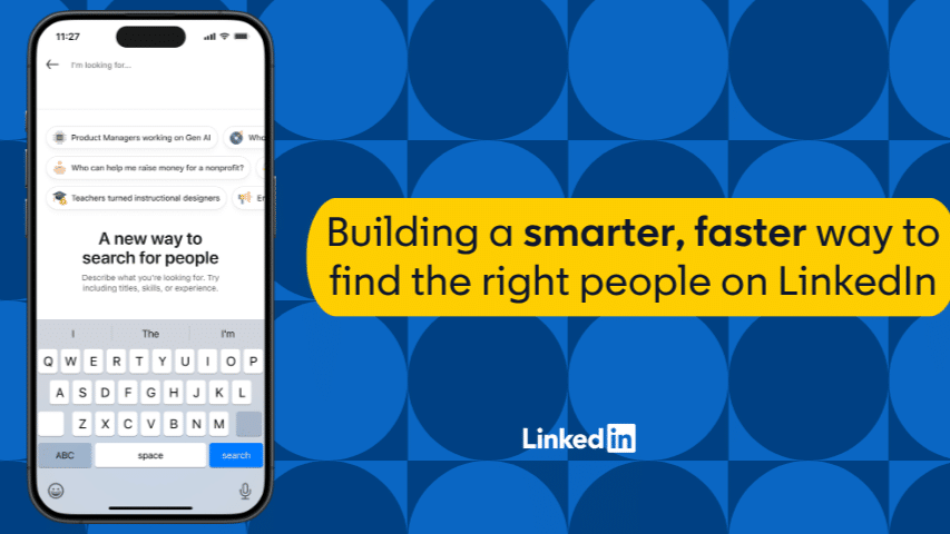LinkedIn ricerca con intelligenza artificiale