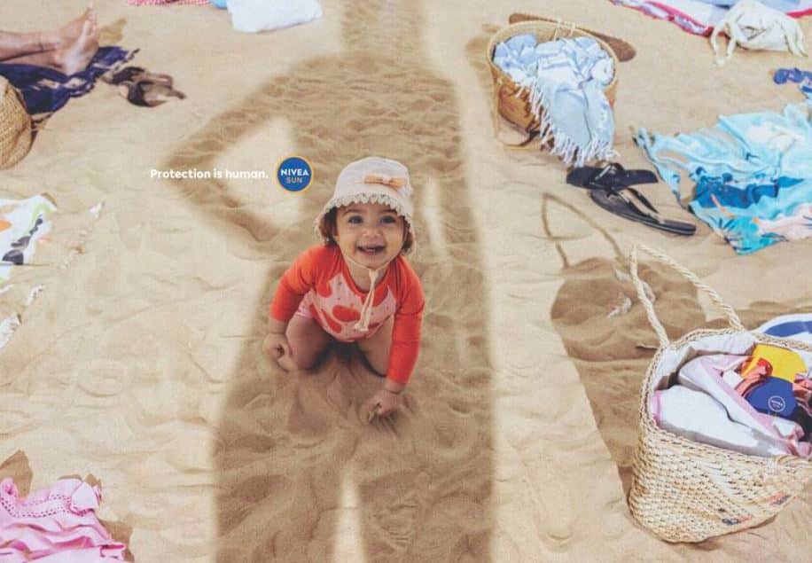 nivea sun campagna