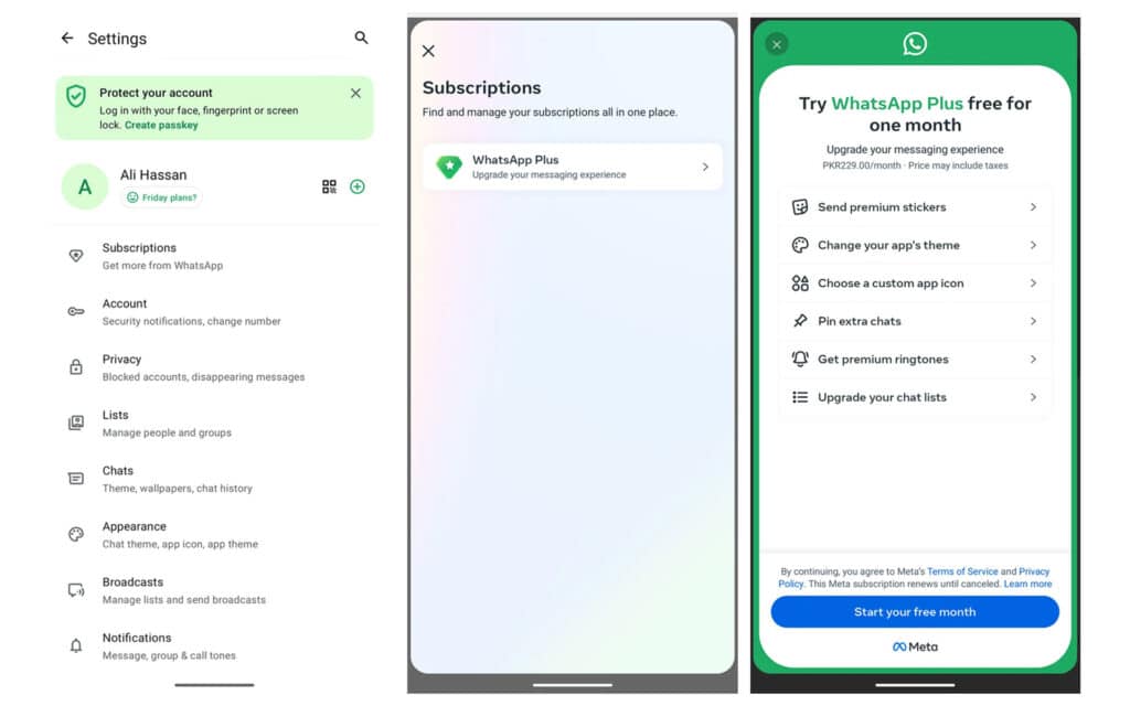 whatsapp plus in abbonamento