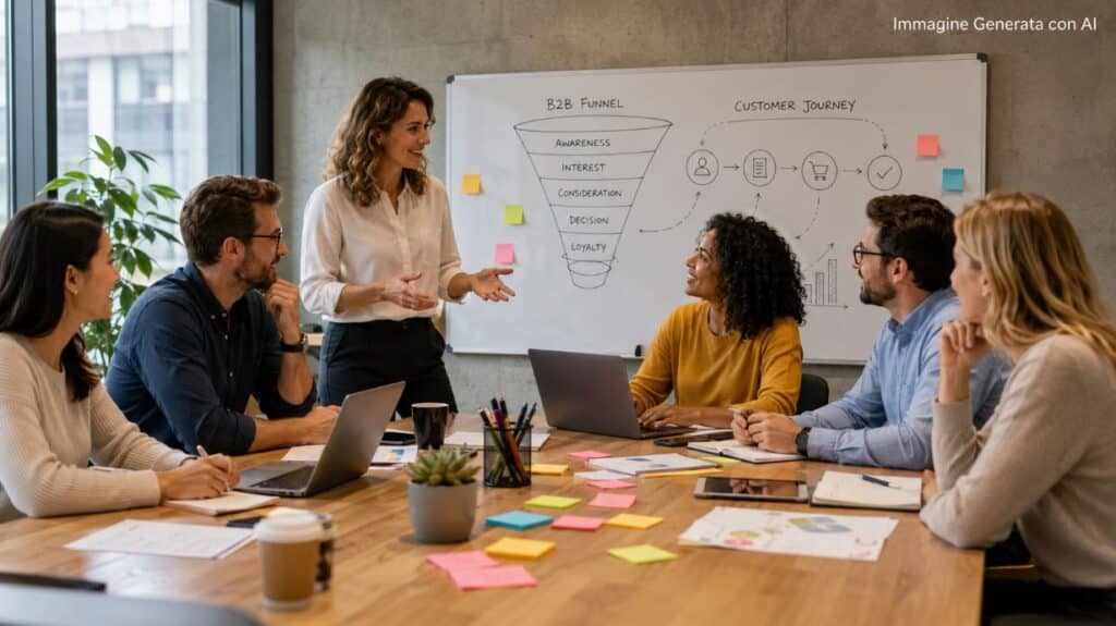 lead generation B2B e formazione dei team