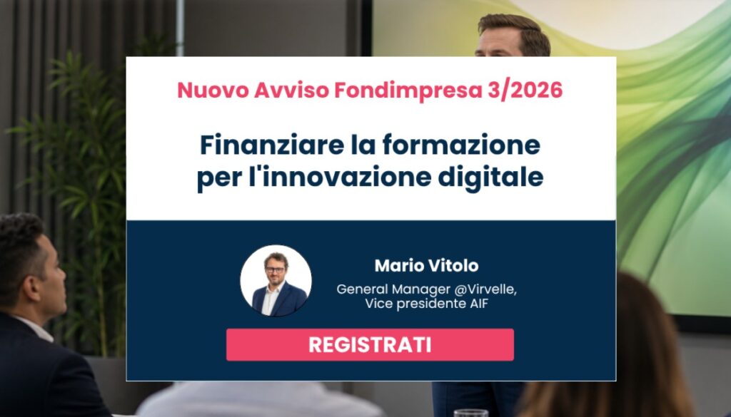 Avviso Fondimpresa 3- 2026
